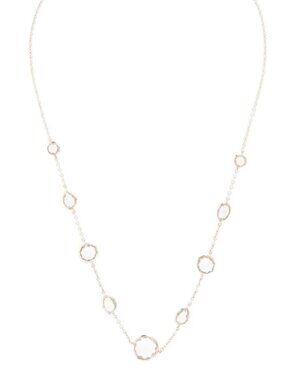 IPPOLITA STERLING SILVER 925 QUARTZ SHORT STATION NECKLACE